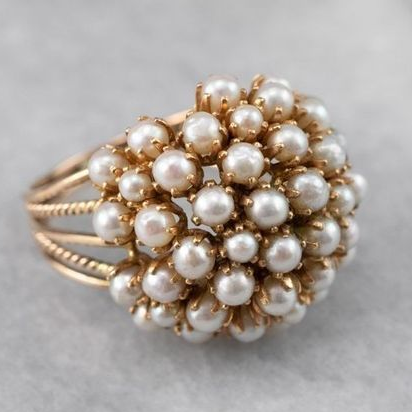 Ruby ™ | Cincin Bertatah Mutiara